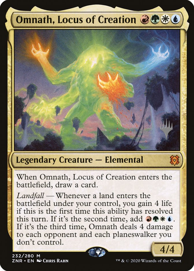 Omnath, Locus of Creation (Promo Pack) [Zendikar Rising Promos] | Webway Games