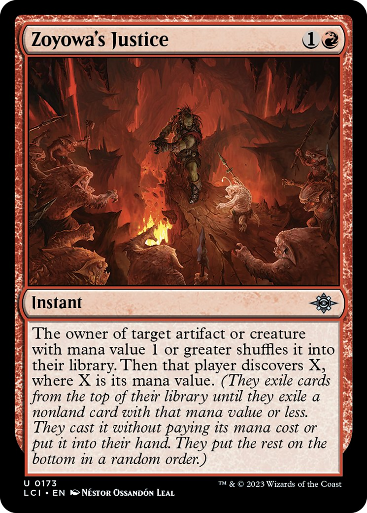 Zoyowa's Justice [The Lost Caverns of Ixalan] | Webway Games
