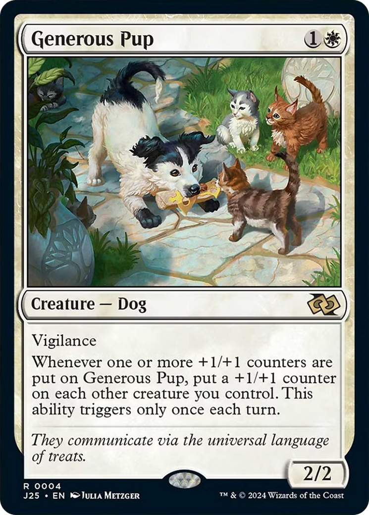Generous Pup [Foundations Jumpstart] | Webway Games