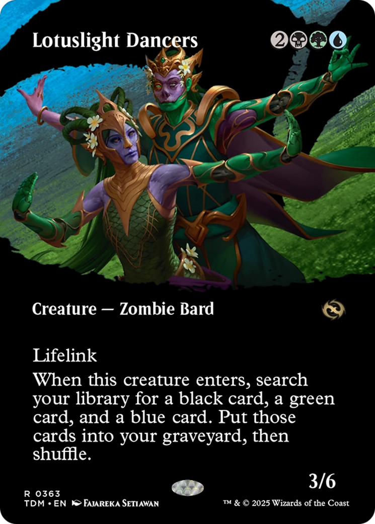 Lotuslight Dancers (Borderless) [Tarkir: Dragonstorm] | Webway Games