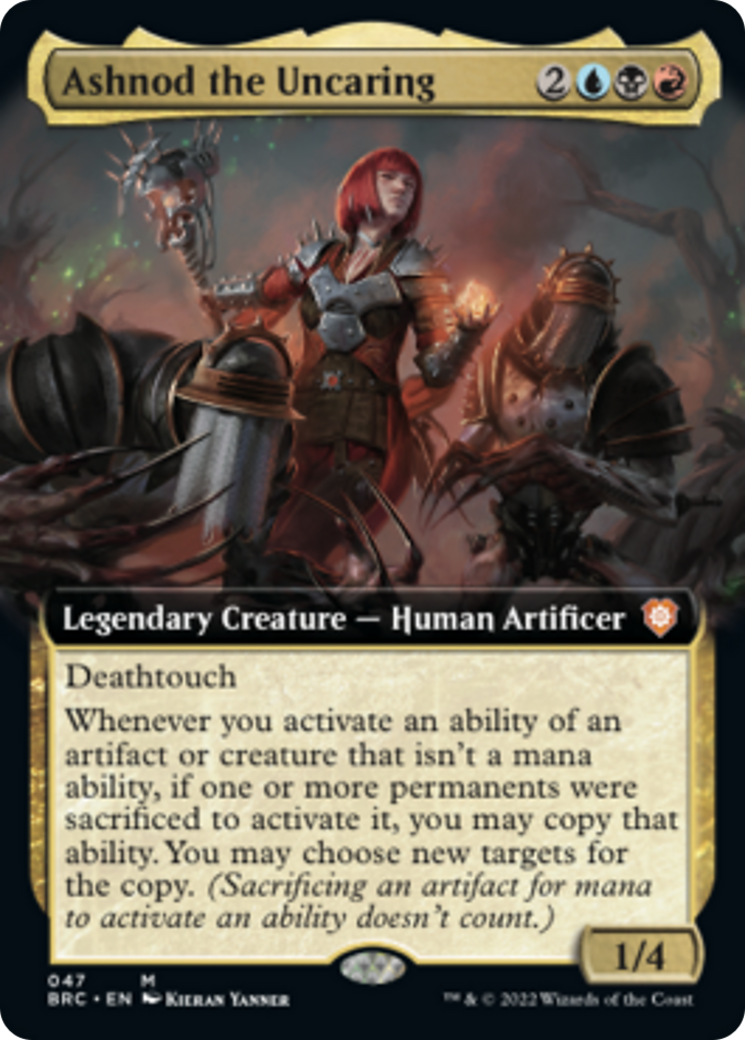 Ashnod the Uncaring (Extended Art) [The Brothers' War Commander] | Webway Games