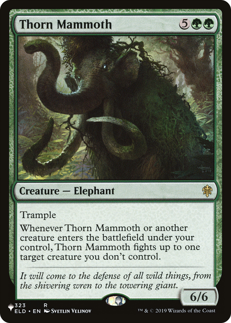 Thorn Mammoth [The List] | Webway Games