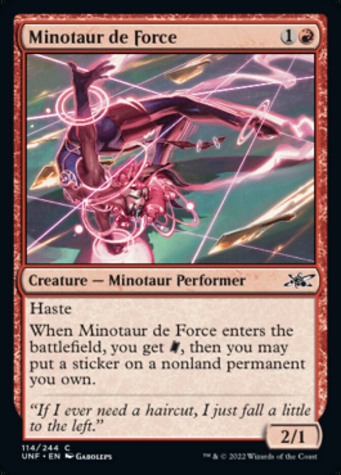 Minotaur de Force [Unfinity] | Webway Games