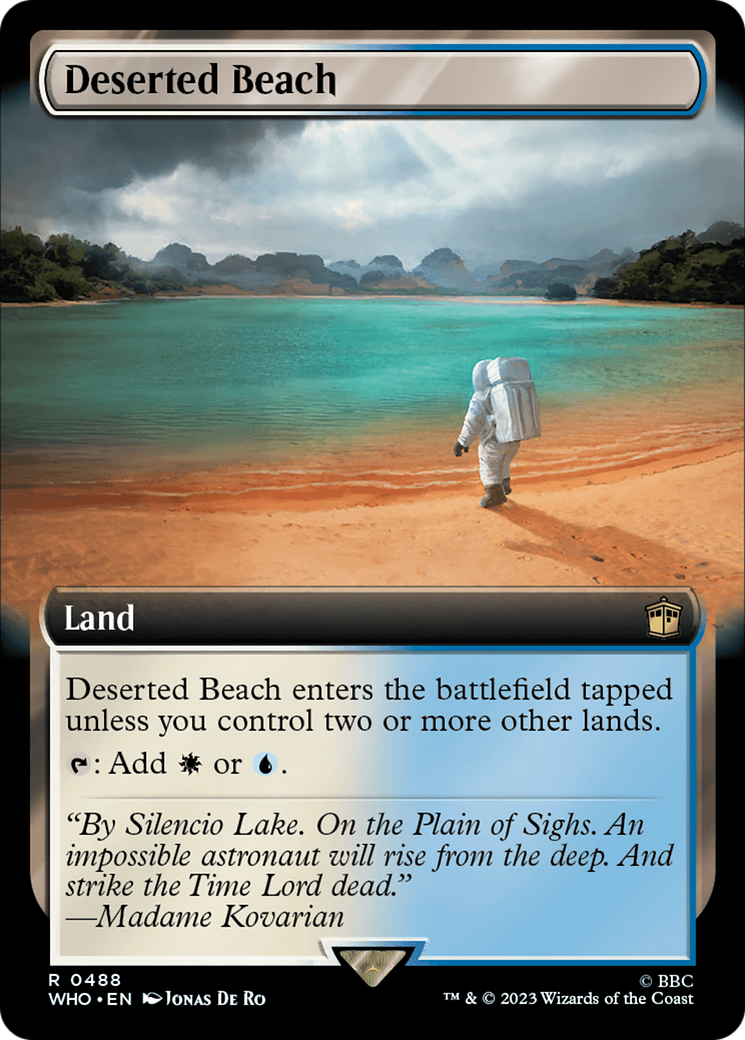 Deserted Beach (Extended Art) [Doctor Who] | Webway Games