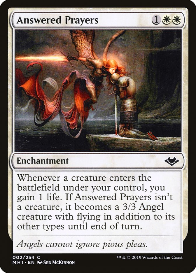 Answered Prayers [Modern Horizons] | Webway Games