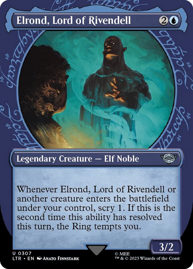 Elrond, Lord of Rivendell (Showcase Ring Frame) [The Lord of the Rings: Tales of Middle-Earth] | Webway Games