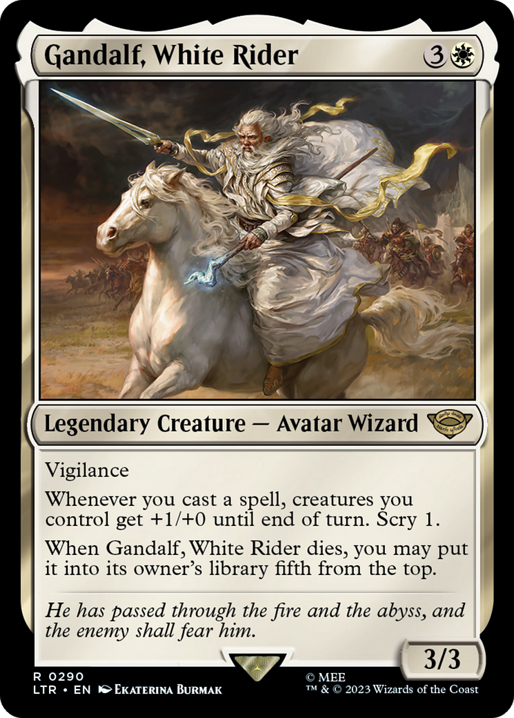 Gandalf, White Rider [The Lord of the Rings: Tales of Middle-Earth] | Webway Games