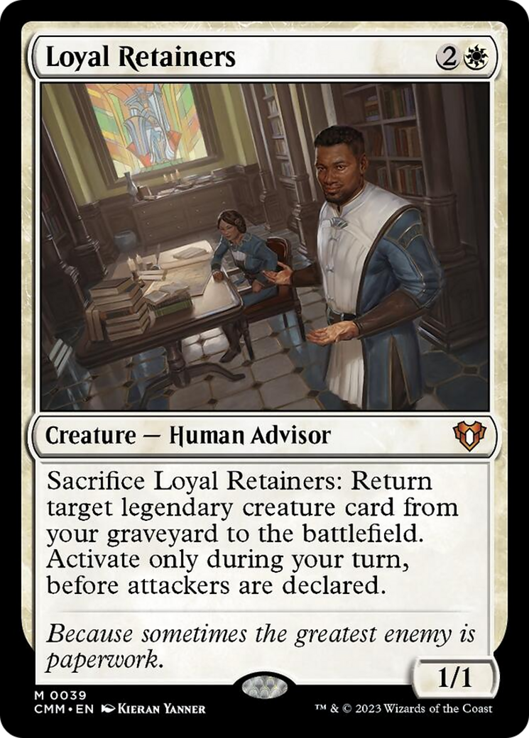 Loyal Retainers [Commander Masters] | Webway Games