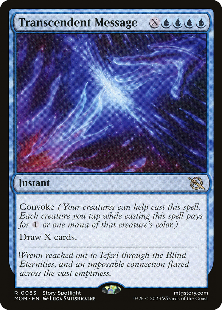 Transcendent Message [March of the Machine] | Webway Games