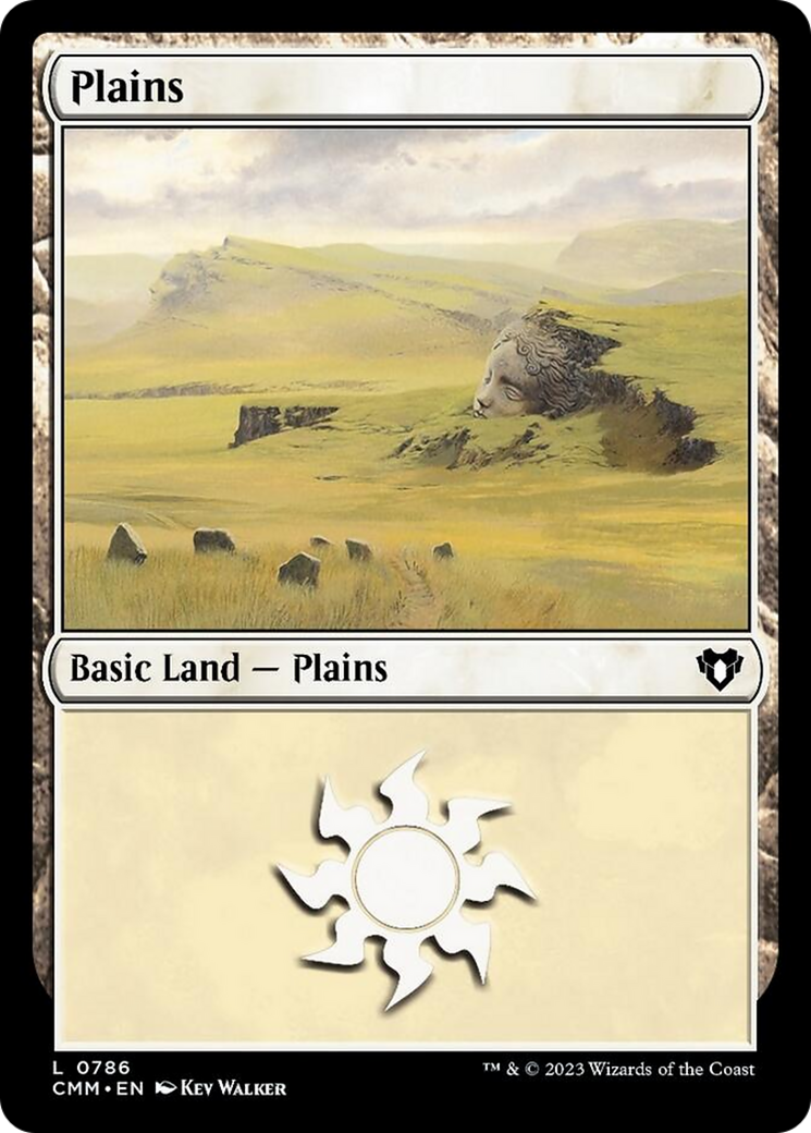 Plains (786) [Commander Masters] | Webway Games