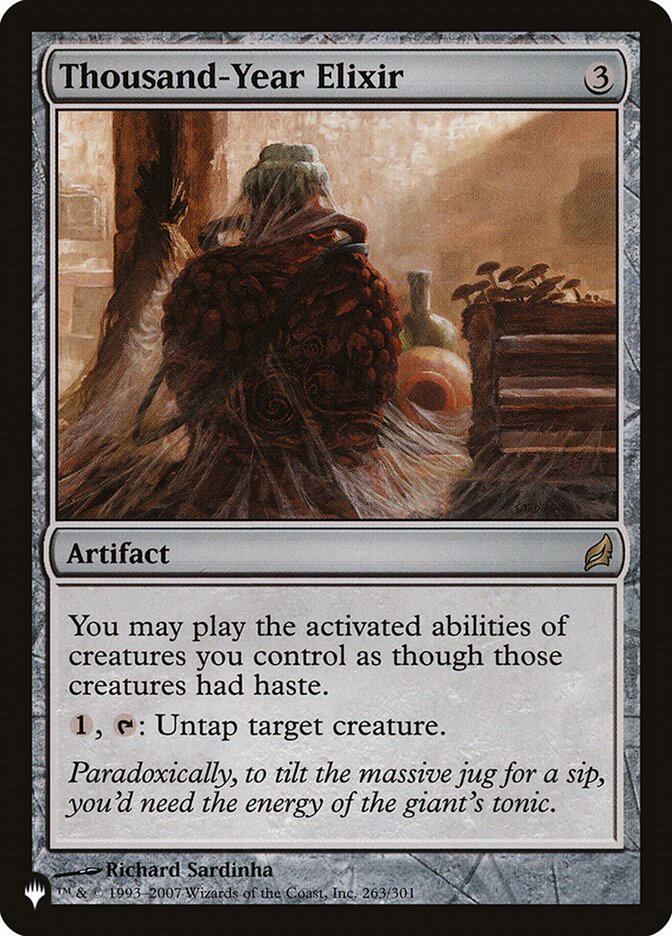 Thousand-Year Elixir [The List] | Webway Games