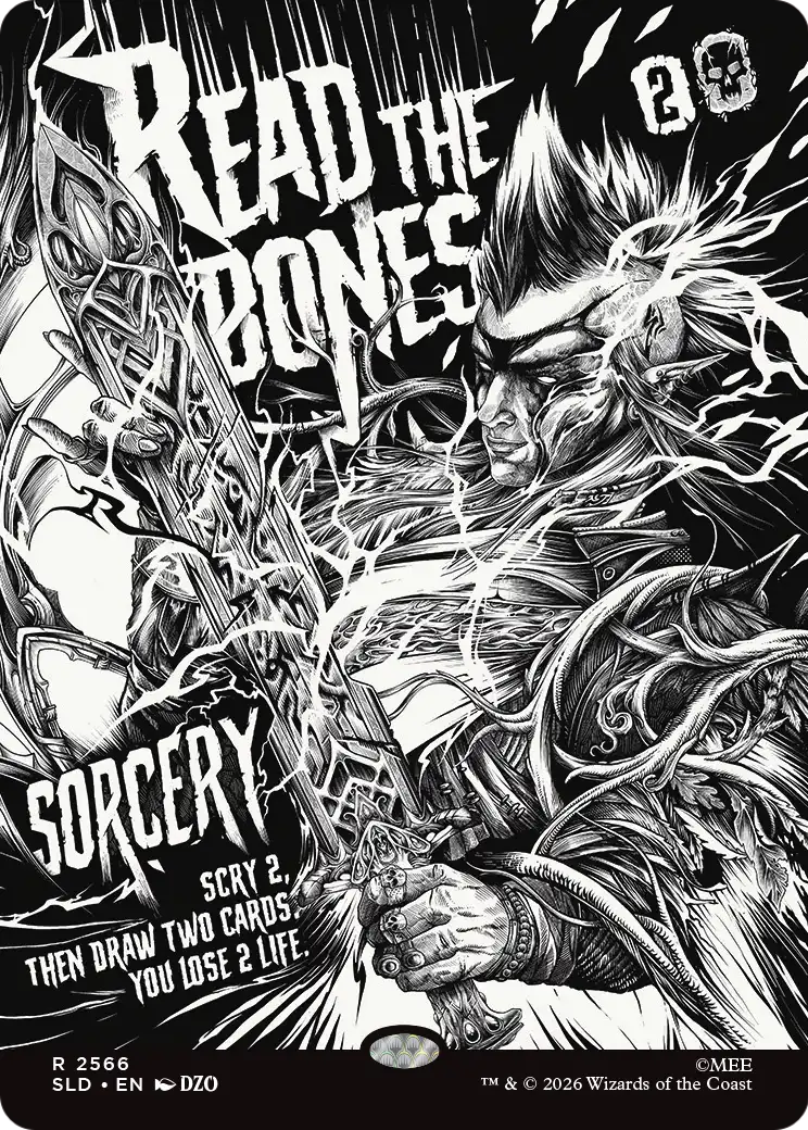 Read the Bones (2566) [Secret Lair Drop Series] | Webway Games