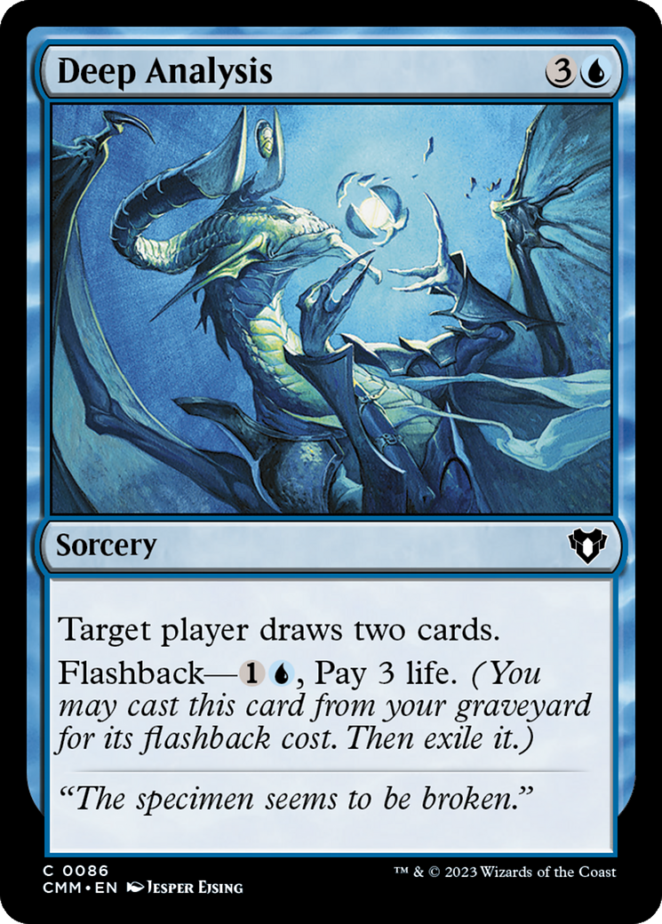 Deep Analysis [Commander Masters] | Webway Games