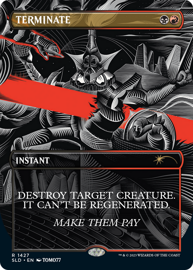 Terminate [Secret Lair Drop Series] | Webway Games