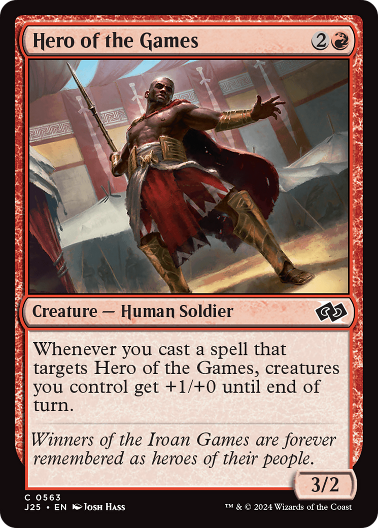 Hero of the Games [Foundations Jumpstart] | Webway Games