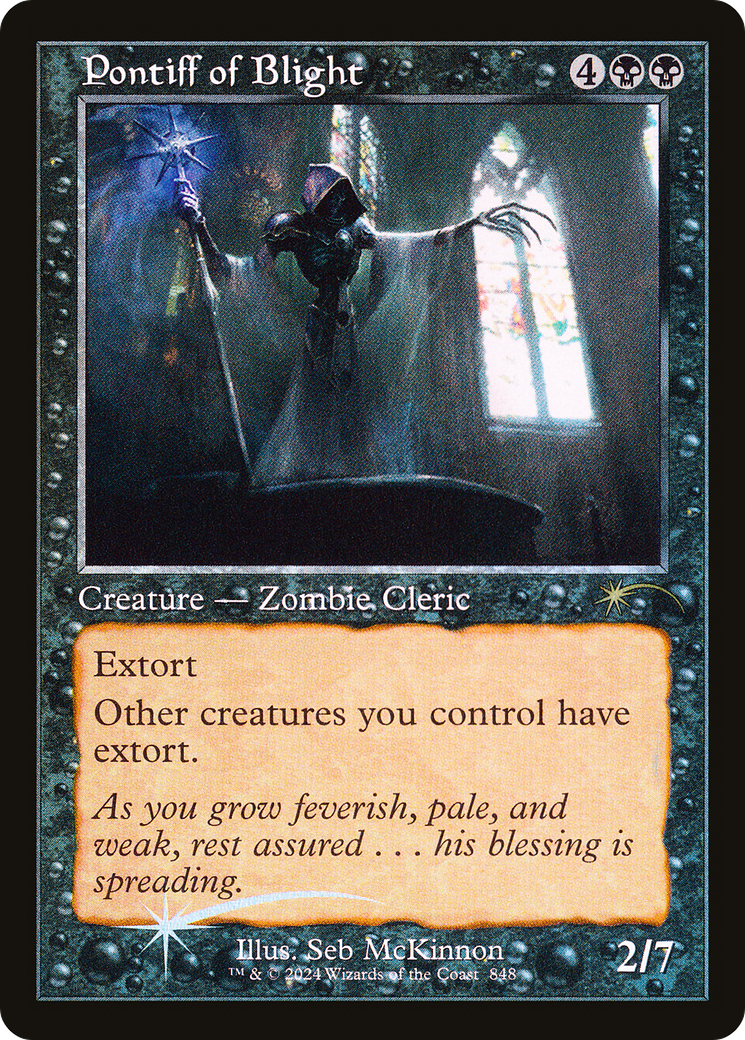 Pontiff of Blight (Retro Frame) [Secret Lair Drop Series] | Webway Games