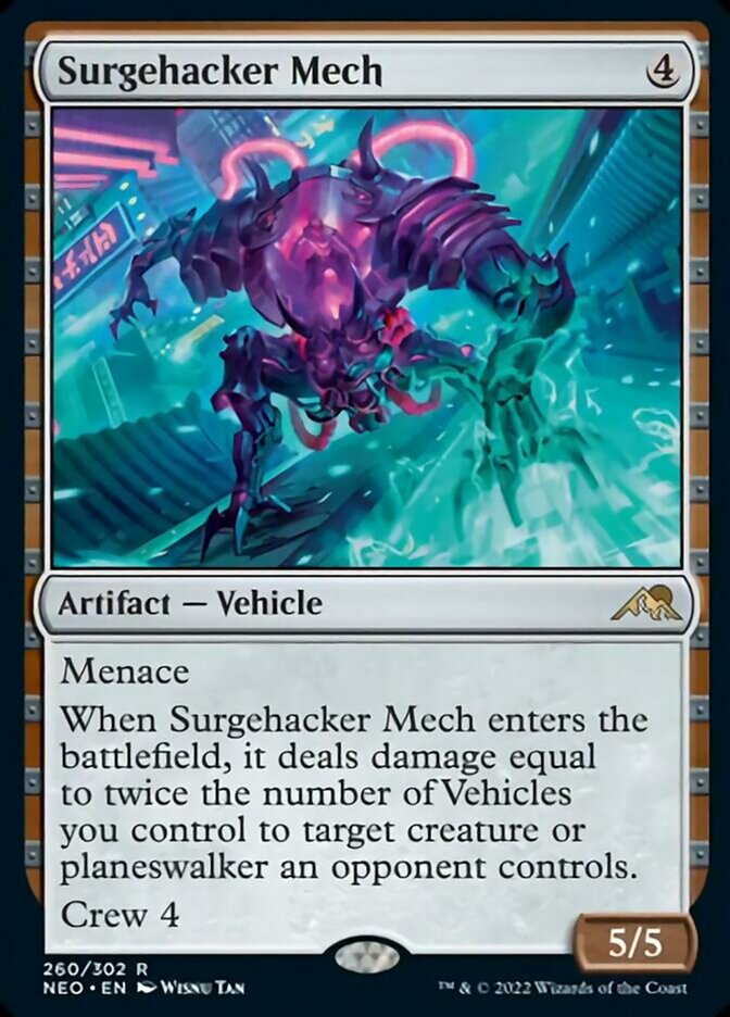 Surgehacker Mech [Kamigawa: Neon Dynasty] | Webway Games