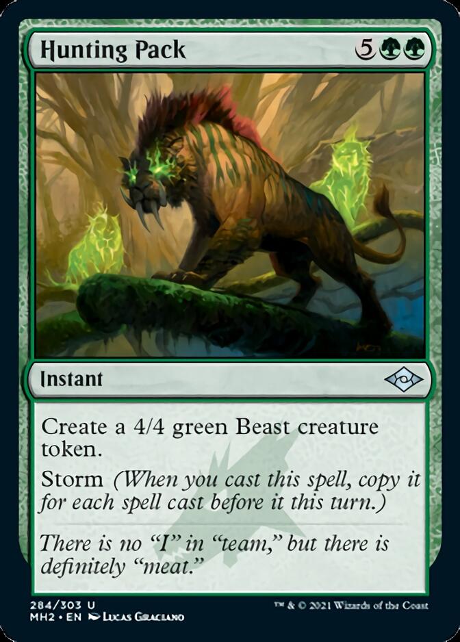 Hunting Pack (Foil Etched) [Modern Horizons 2] | Webway Games