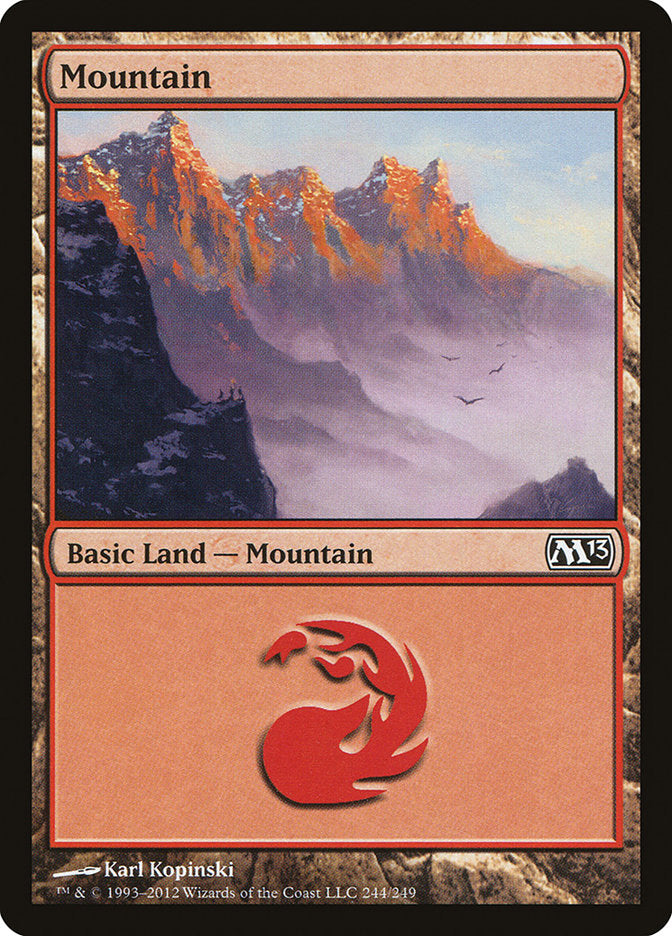 Mountain (244) [Magic 2013] | Webway Games