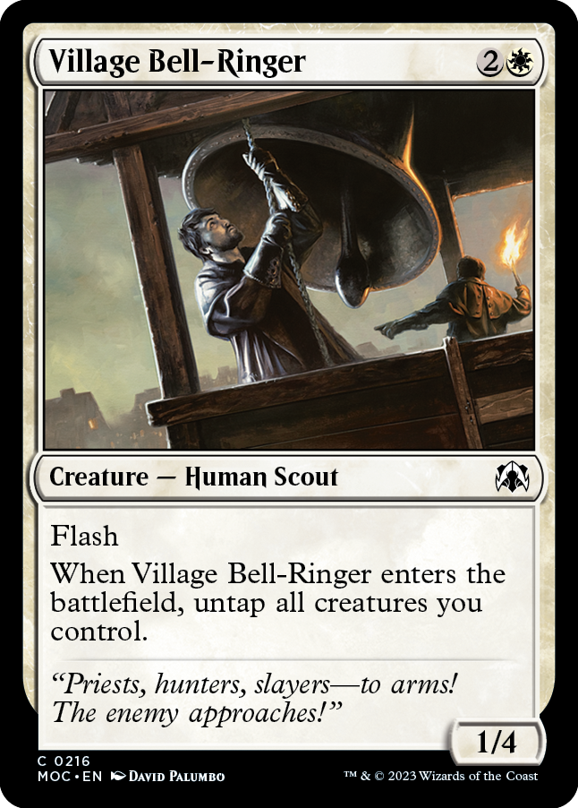 Village Bell-Ringer [March of the Machine Commander] | Webway Games
