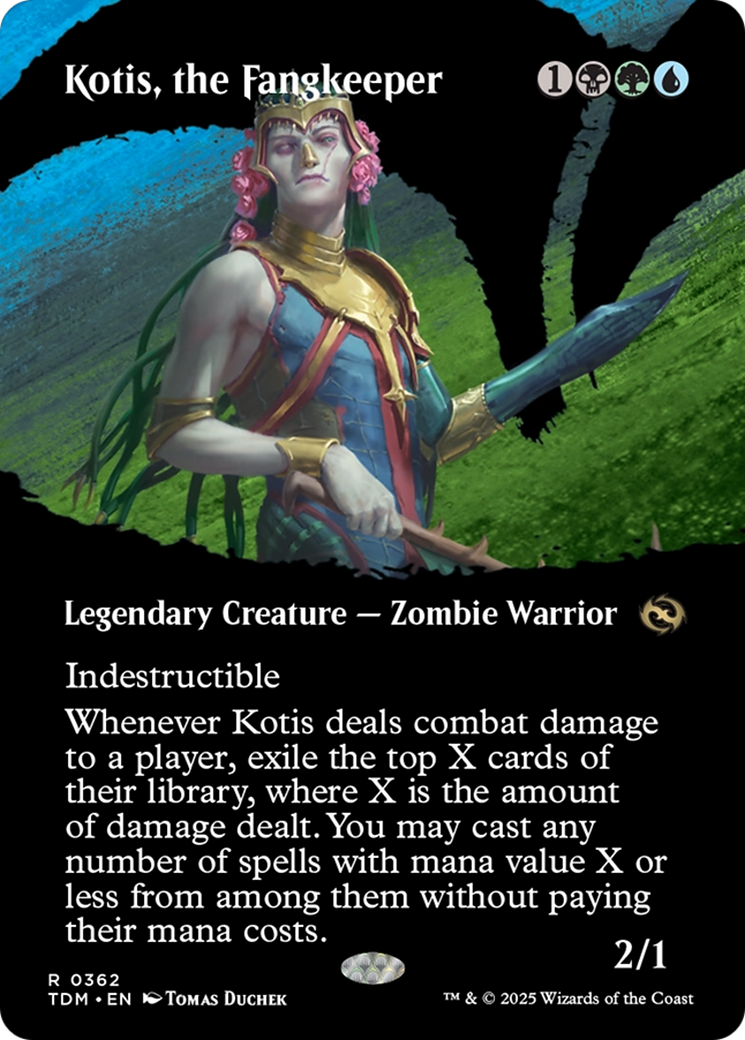 Kotis, the Fangkeeper (Borderless) [Tarkir: Dragonstorm] | Webway Games