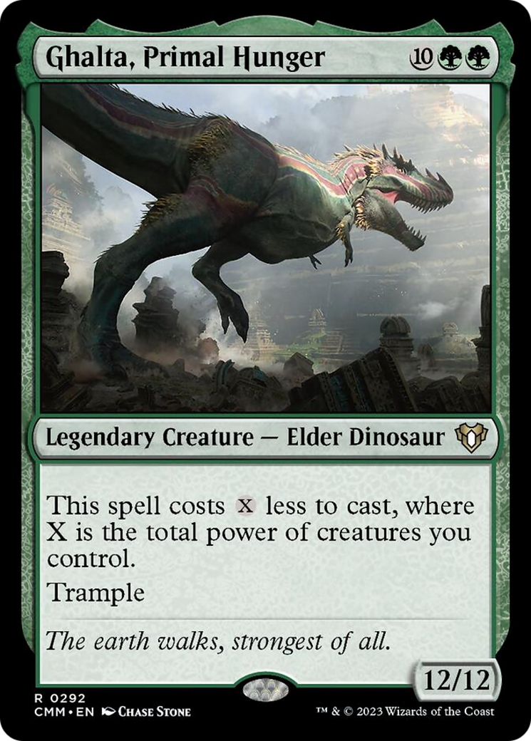 Ghalta, Primal Hunger [Commander Masters] | Webway Games