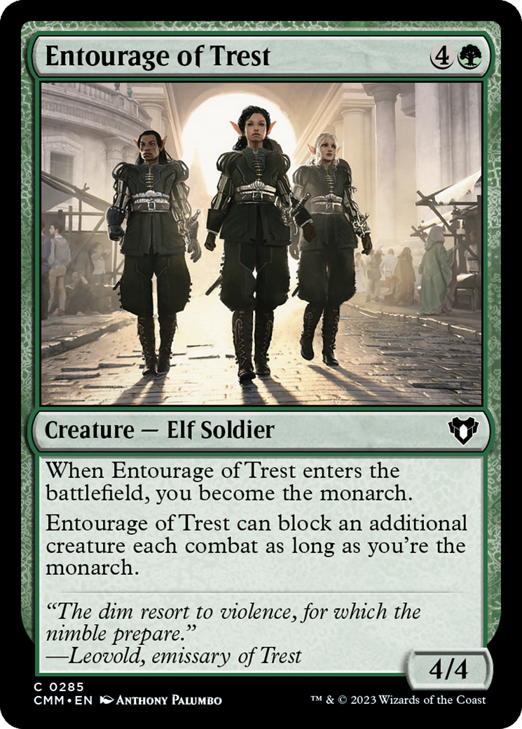 Entourage of Trest [Commander Masters] | Webway Games