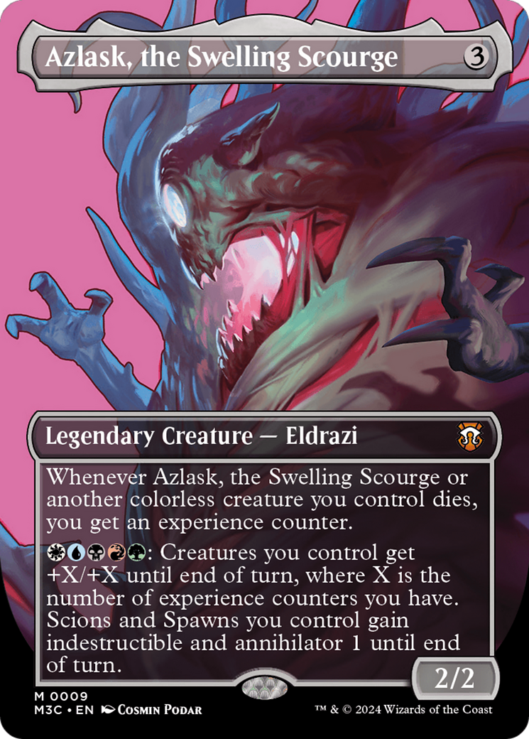 Azlask, the Swelling Scourge (Borderless) [Modern Horizons 3 Commander] | Webway Games