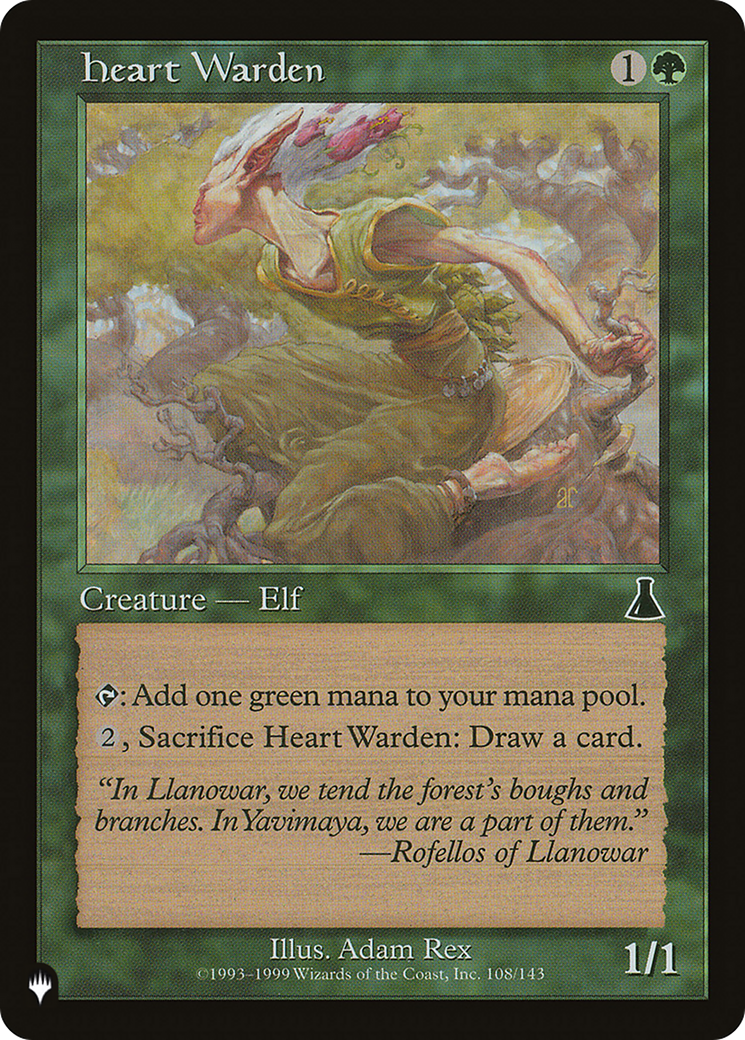 Heart Warden [The List] | Webway Games