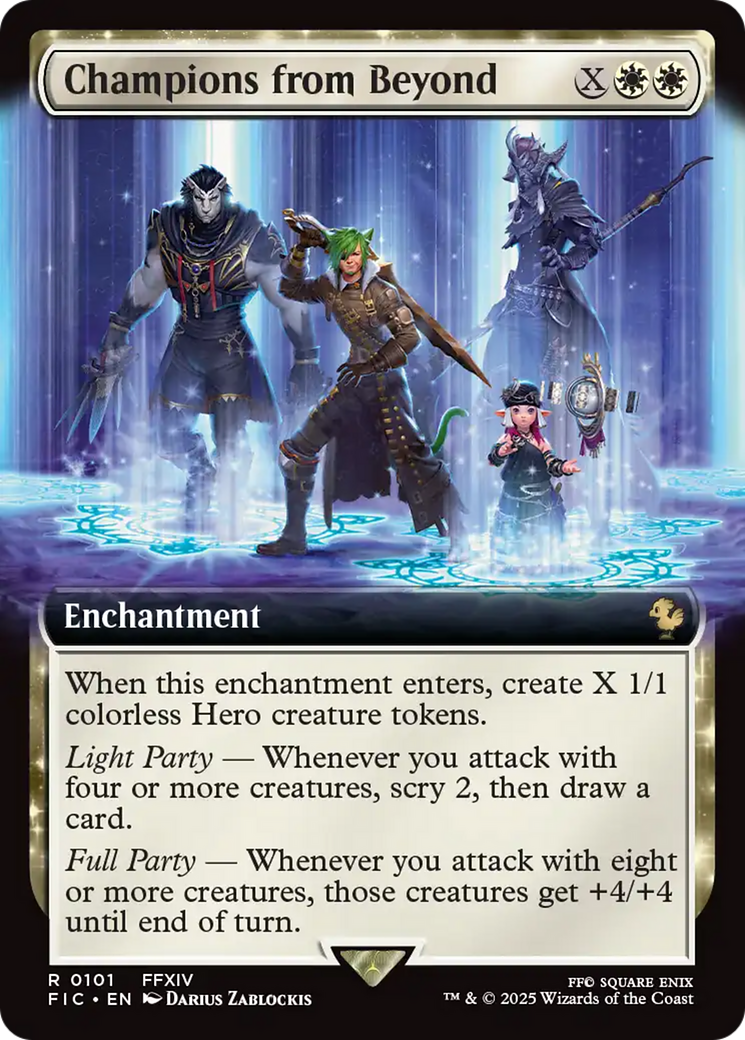 Champions from Beyond (Extended Art) [FINAL FANTASY Commander] | Webway Games