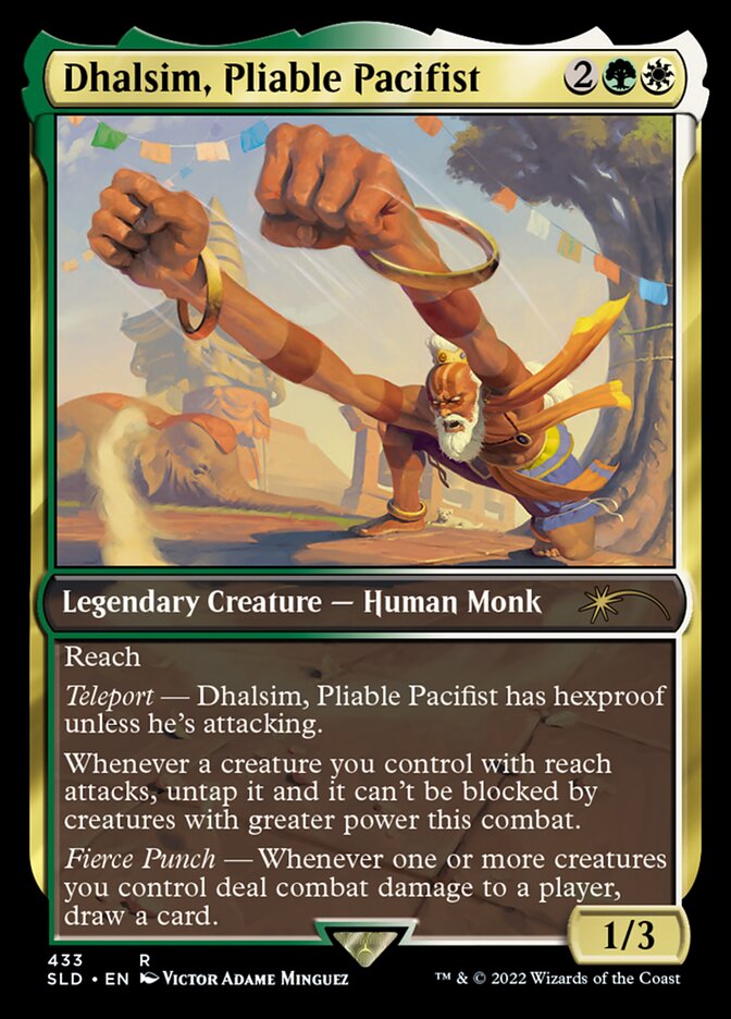 Dhalsim, Pliable Pacifist [Secret Lair Drop Series] | Webway Games