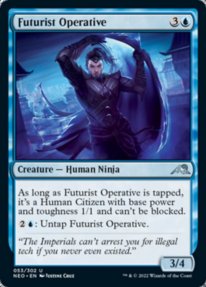 Futurist Operative [Kamigawa: Neon Dynasty] | Webway Games