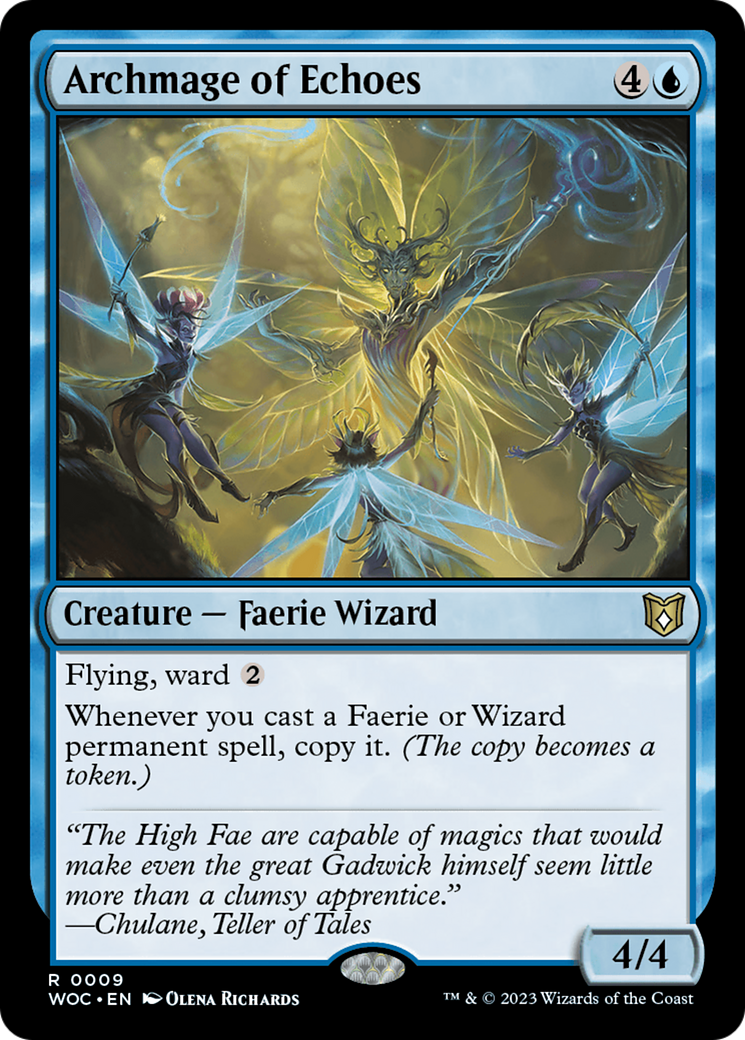 Archmage of Echoes [Wilds of Eldraine Commander] | Webway Games