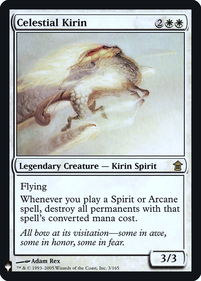Celestial Kirin [Mystery Booster] | Webway Games