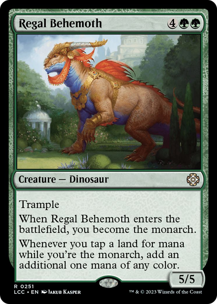 Regal Behemoth [The Lost Caverns of Ixalan Commander] | Webway Games