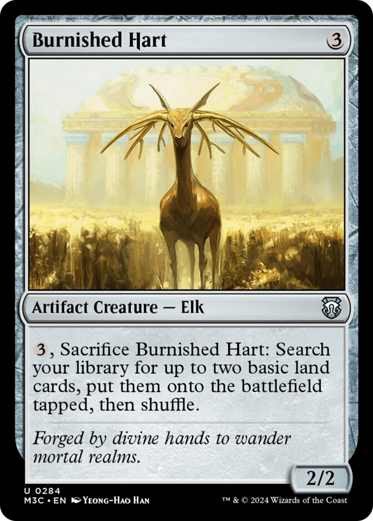Burnished Hart (Ripple Foil) [Modern Horizons 3 Commander] | Webway Games