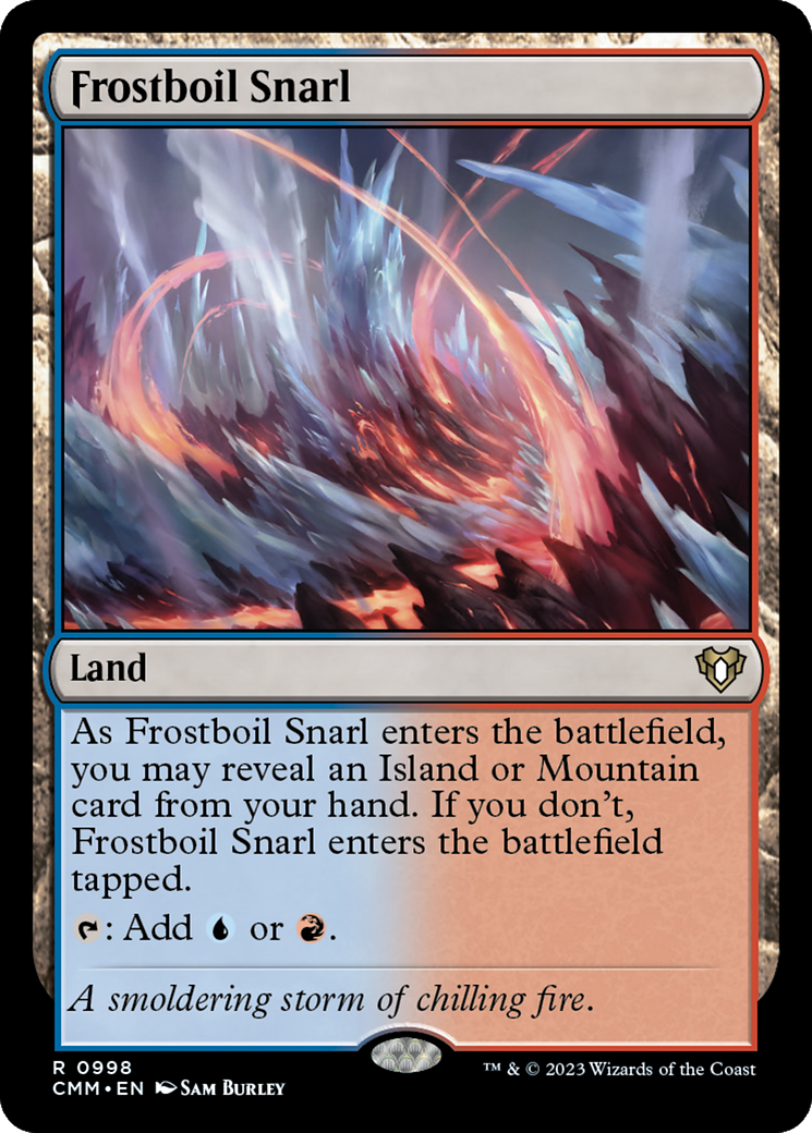 Frostboil Snarl [Commander Masters] | Webway Games