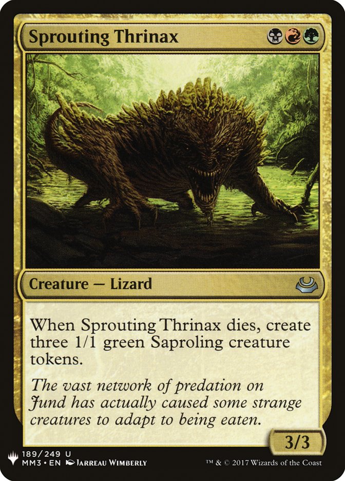 Sprouting Thrinax [Mystery Booster] | Webway Games