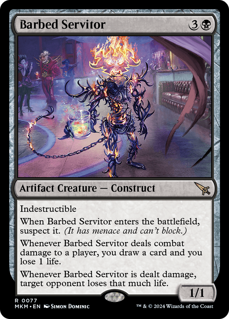 Barbed Servitor [Murders at Karlov Manor] | Webway Games