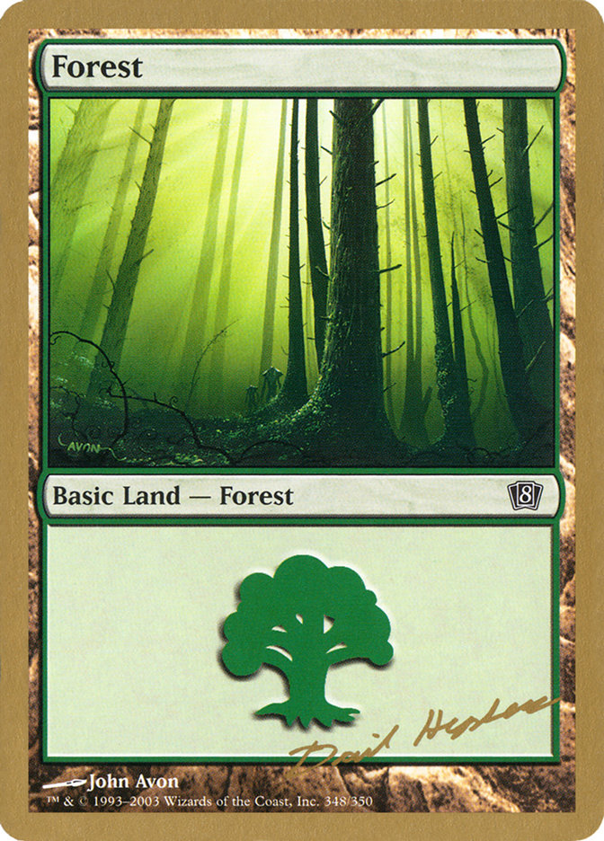 Forest (dh348) (Dave Humpherys) [World Championship Decks 2003] | Webway Games