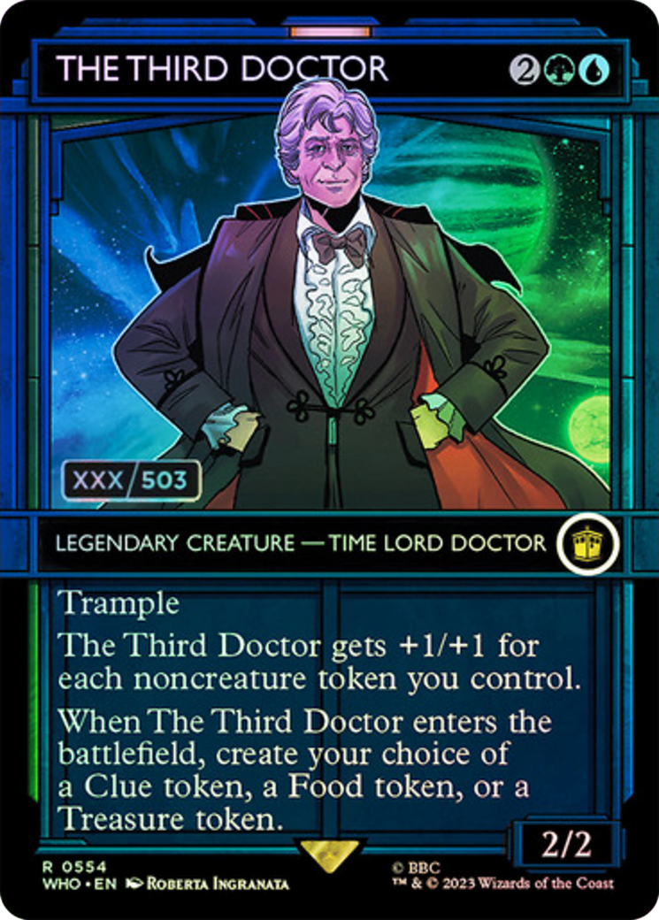 The Third Doctor (Serial Numbered) [Doctor Who] | Webway Games
