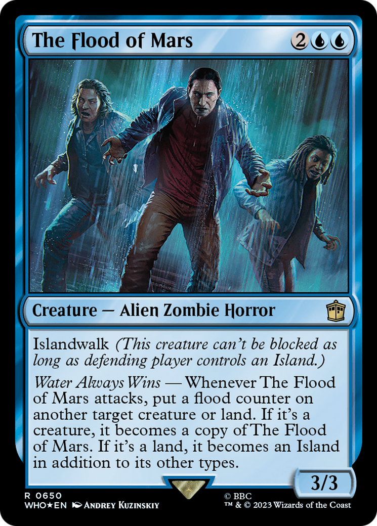 The Flood of Mars (Surge Foil) [Doctor Who] | Webway Games