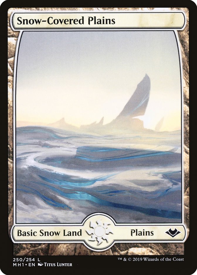 Snow-Covered Plains [Modern Horizons] | Webway Games