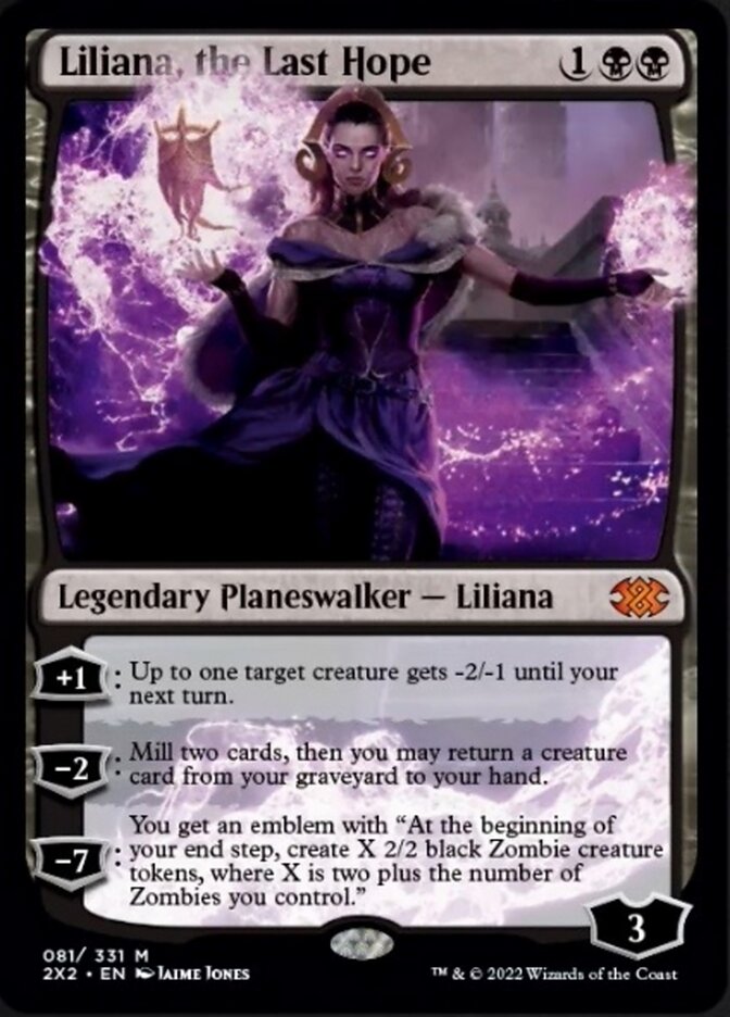 Liliana, the Last Hope [Double Masters 2022] | Webway Games