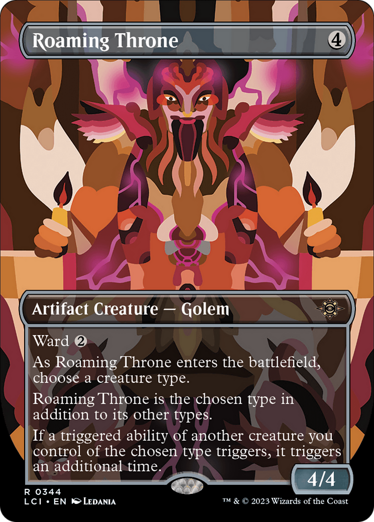 Roaming Throne (Borderless) [The Lost Caverns of Ixalan] | Webway Games