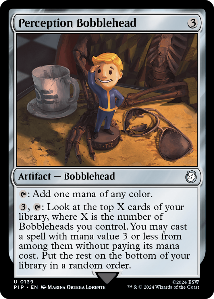 Perception Bobblehead [Fallout] | Webway Games