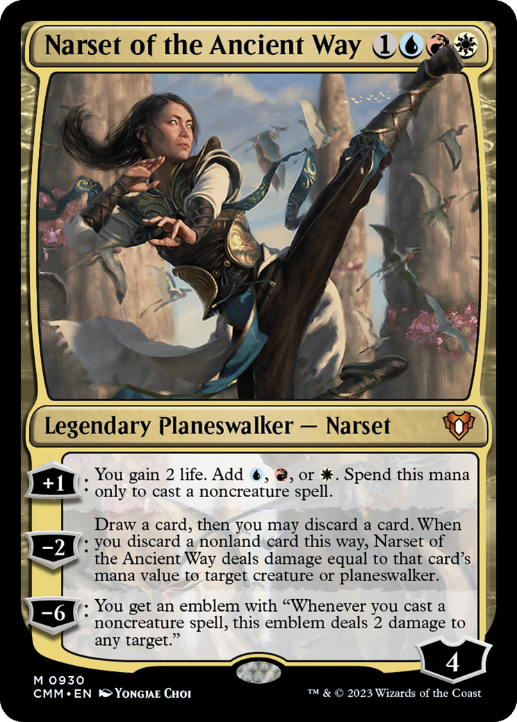 Narset of the Ancient Way [Commander Masters] | Webway Games