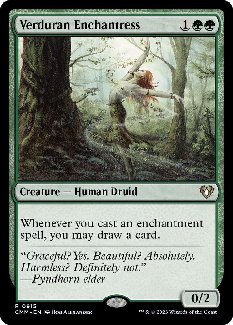Verduran Enchantress [Commander Masters] | Webway Games