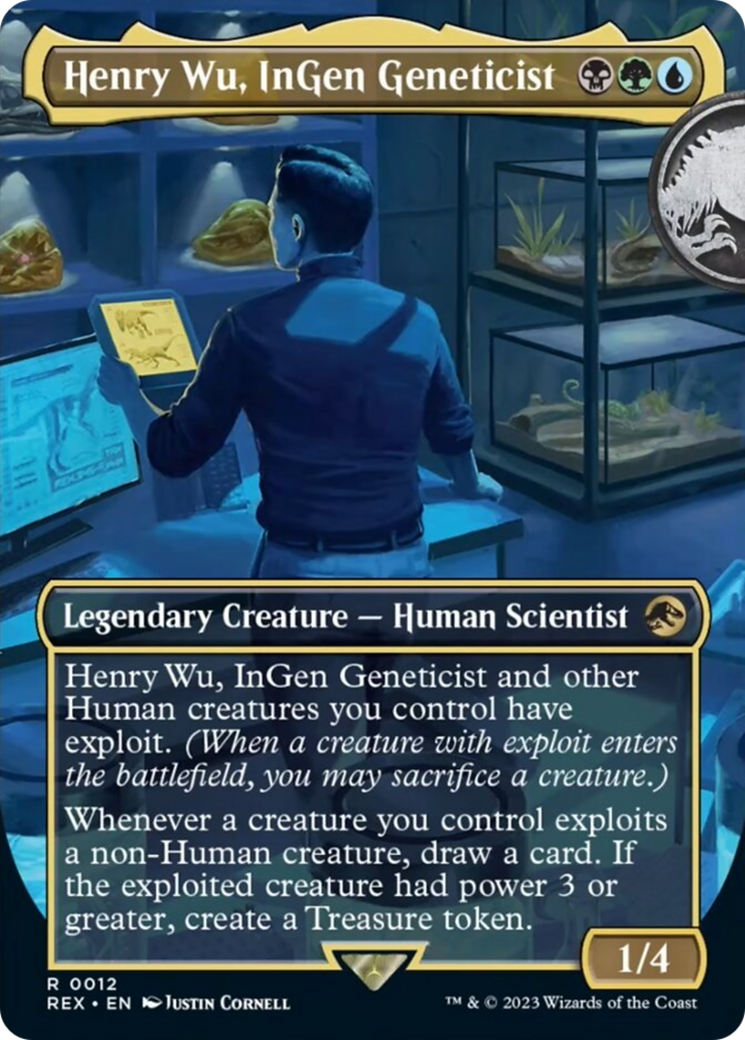Henry Wu, InGen Geneticist (Borderless) [Jurassic World Collection] | Webway Games