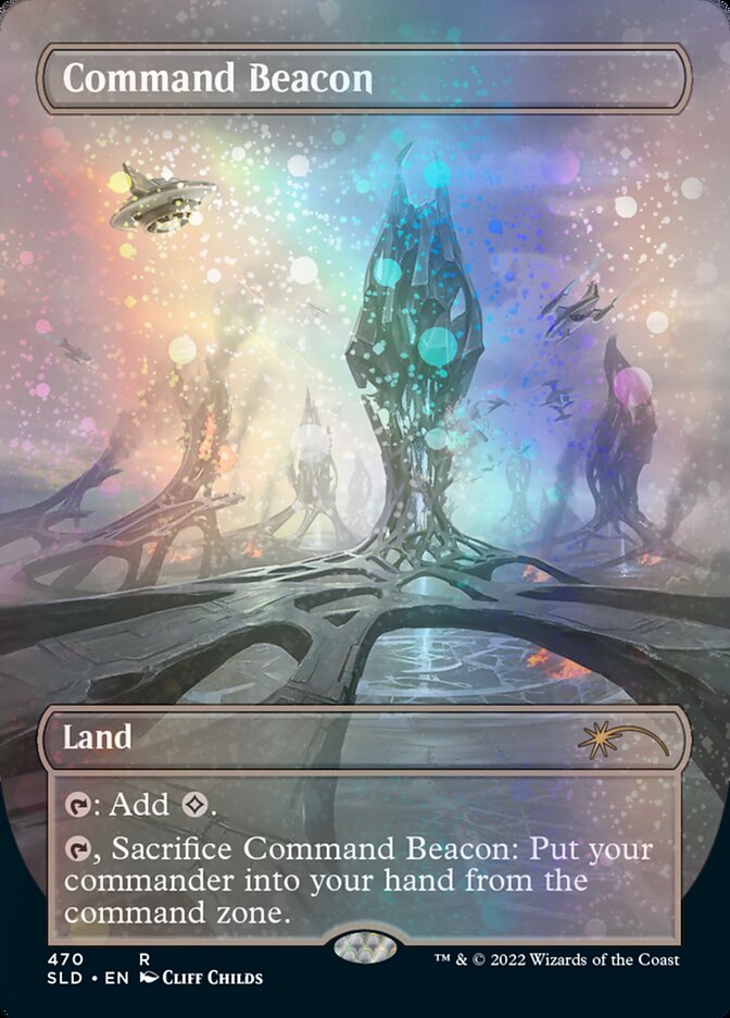 Command Beacon (Galaxy Foil) [Secret Lair Drop Series] | Webway Games